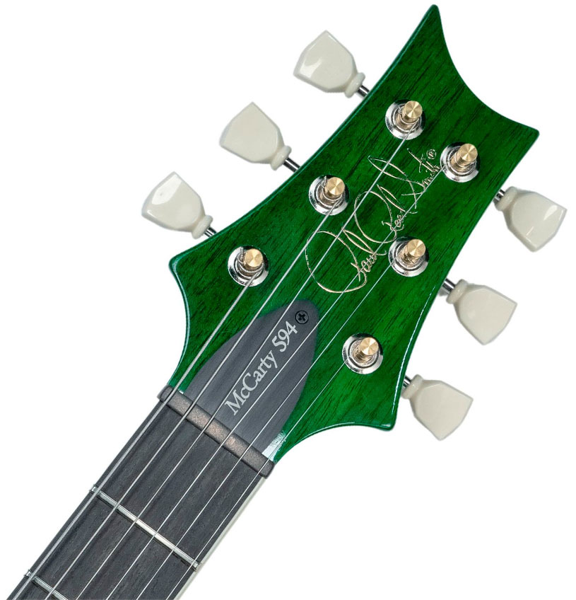 Prs S2 Mccarty 594 Ltd Usa 2h Ht Rw - Faded Grey Black Green Burst - Guitarra eléctrica de doble corte. - Variation 3