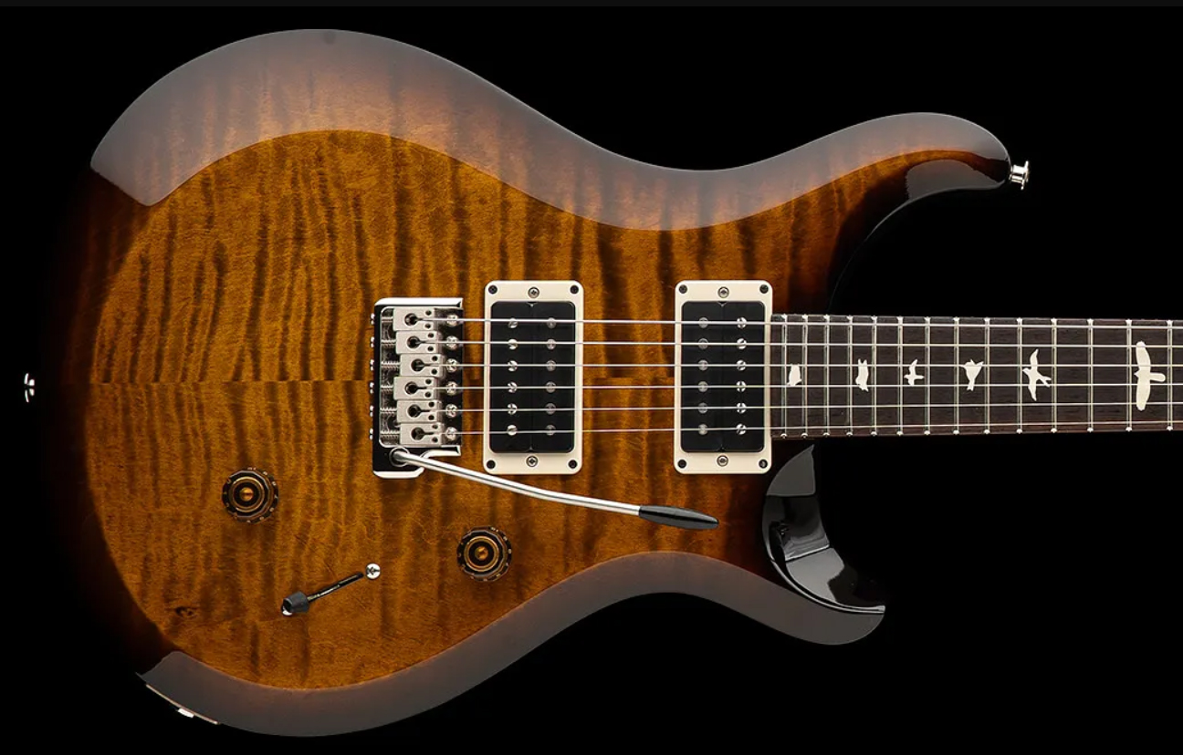 Prs S2 Mccarty 594 Usa 2h 58/15lt Ht Rw - Black Amber - Double cut gitaar - Variation 1