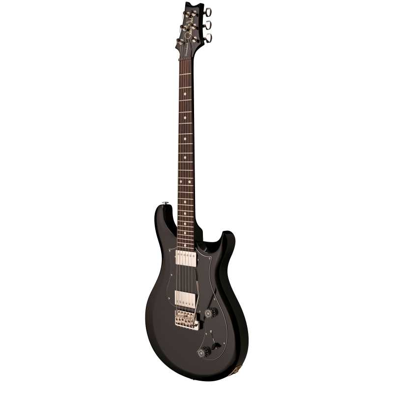 Prs S2 Standard 24 Satin Usa 2h Trem Rw - Black - Guitarra eléctrica de doble corte. - Variation 2