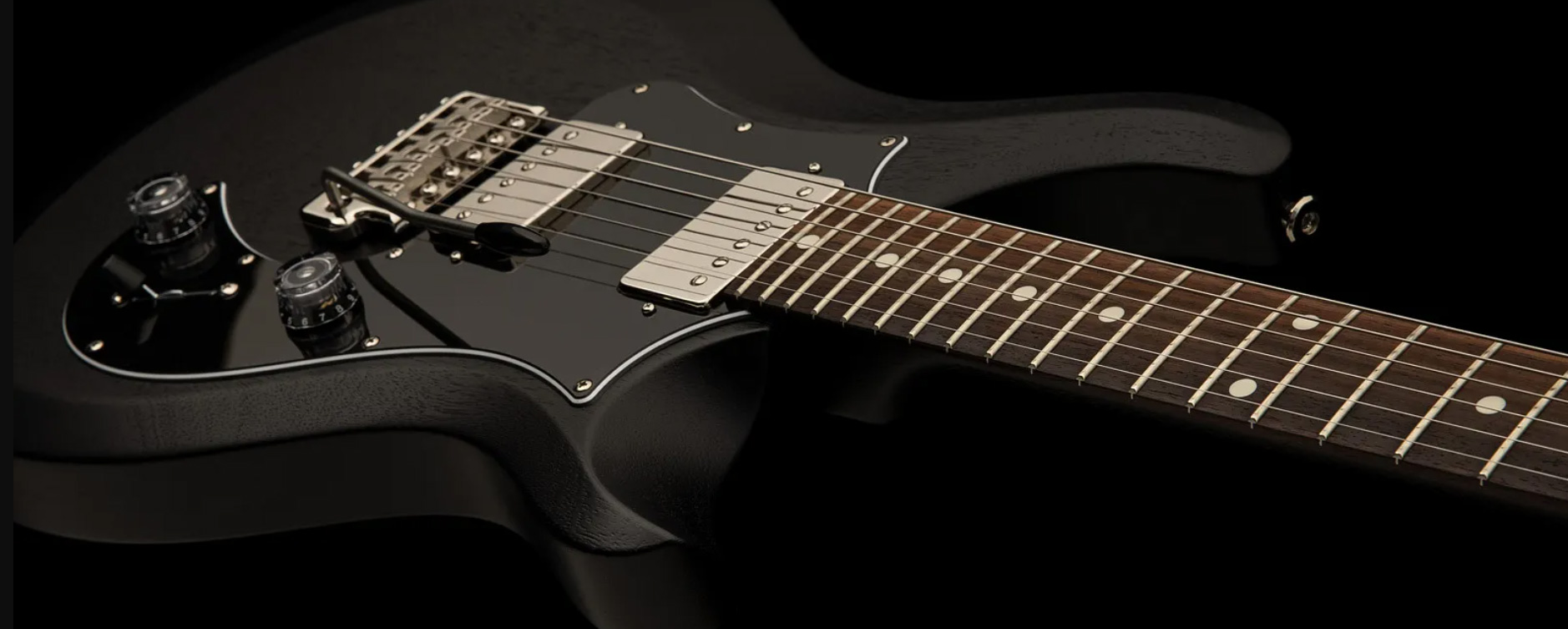 Prs S2 Standard 24 Satin Usa Hh Trem Rw - Charcoal - Guitarra eléctrica de doble corte. - Variation 2