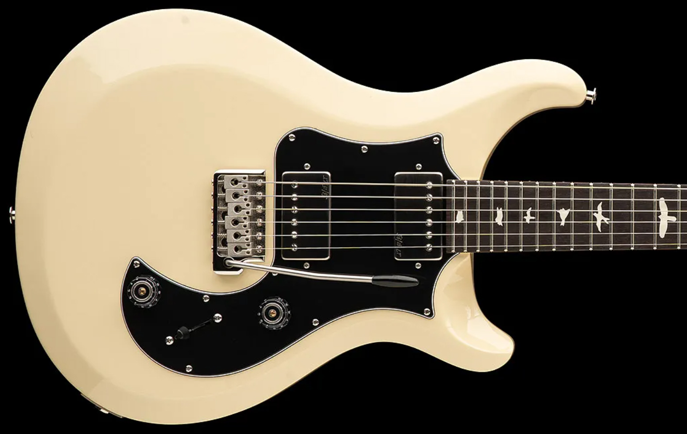 Prs S2 Standard 24 Usa 2h Trem Rw - Antique White - Guitarra eléctrica de doble corte. - Variation 1