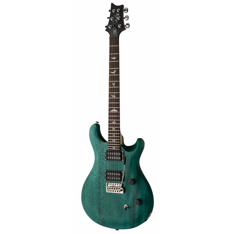 Prs Se Ce 24 Standard Hh Trem Mn - Satin Turquoise - Guitarra eléctrica de doble corte. - Variation 2