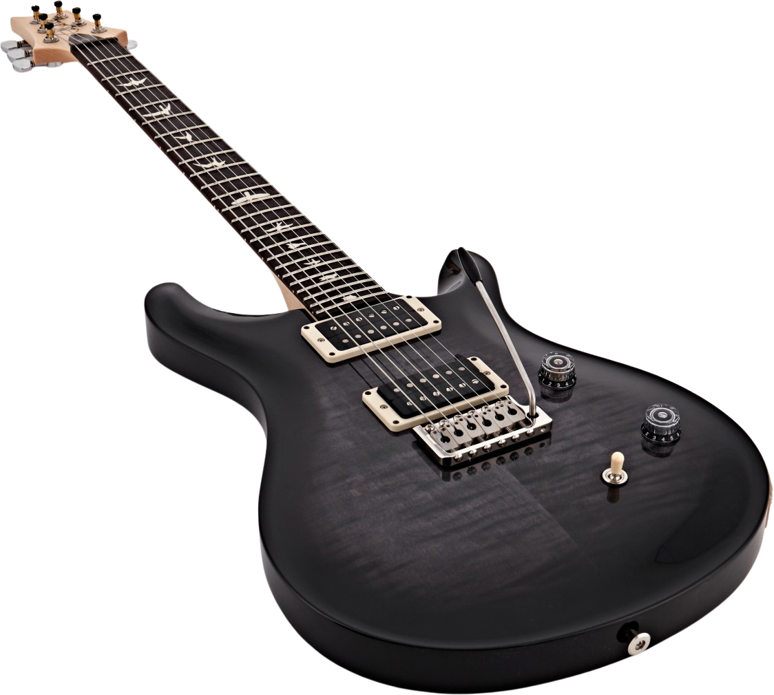 Prs Se Ce24 Bolt-on Ltd 2h Trem Rw - Charcoal Burst - Guitarra eléctrica de doble corte. - Variation 2