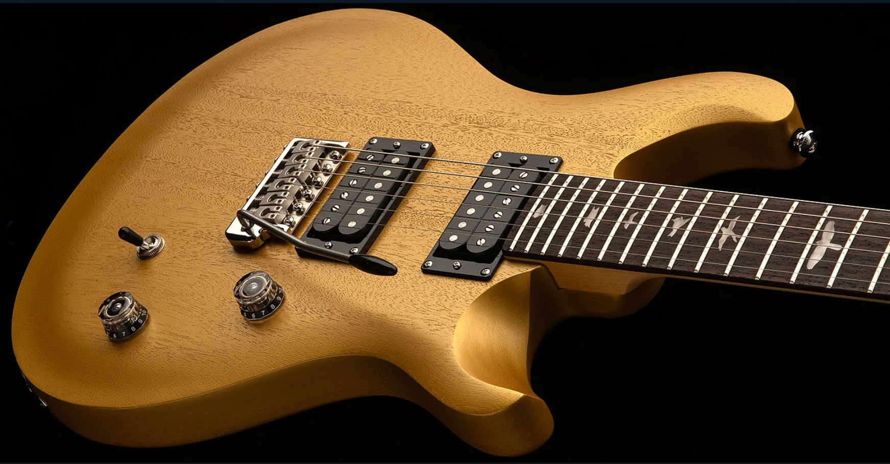 Prs Se Ce24 Standard Bolt-on 2h Trem Rw - Metallic Gold - Guitarra eléctrica de doble corte. - Variation 1