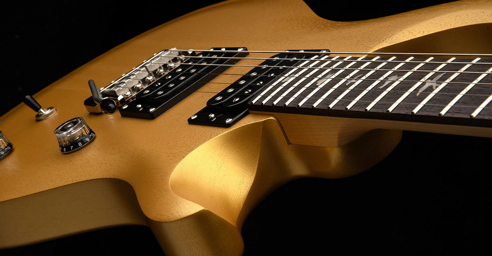 Prs Se Ce24 Standard Bolt-on 2h Trem Rw - Metallic Gold - Guitarra eléctrica de doble corte. - Variation 2