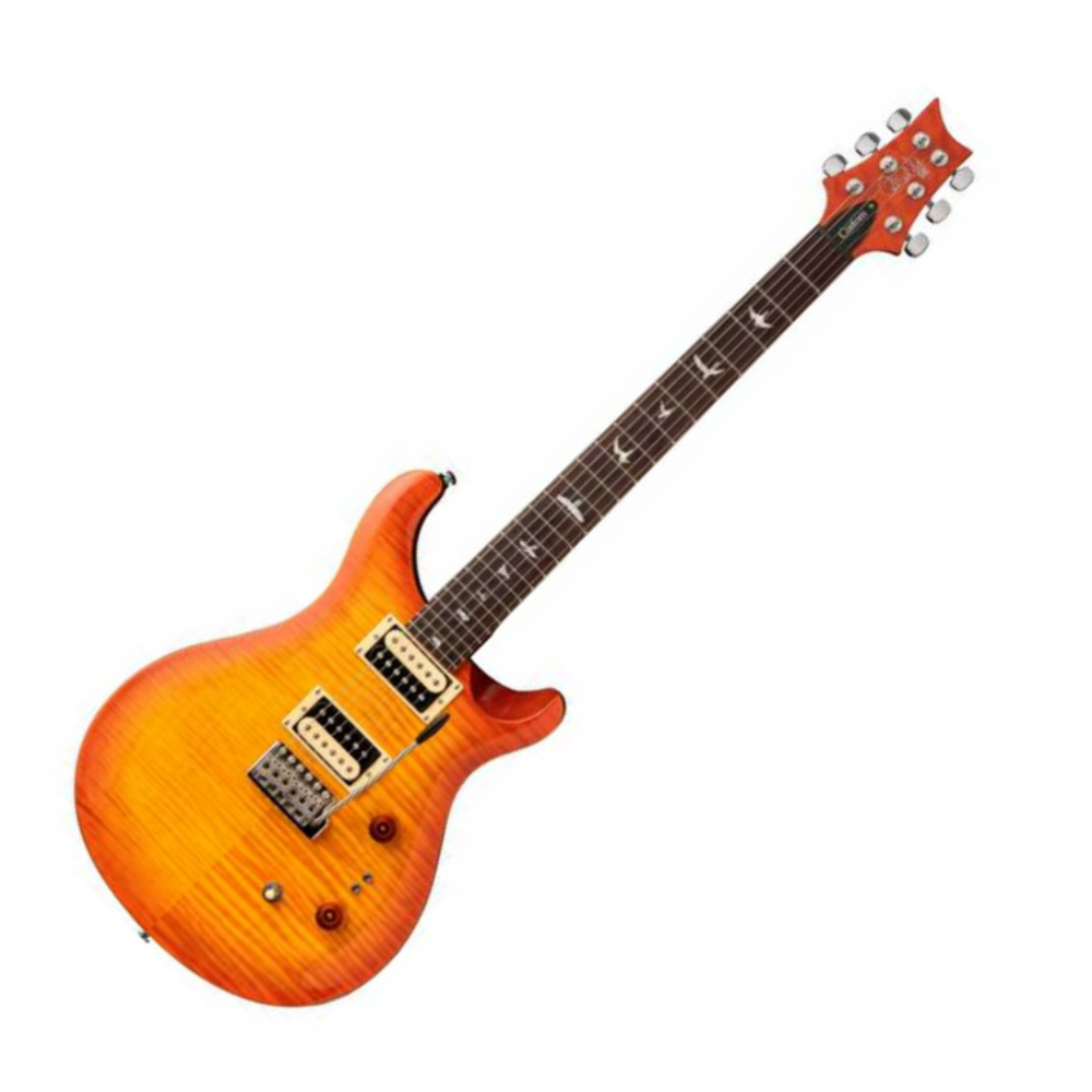 Prs Se Custom 24-08 2021 2h Trem Rw +housse - Vintage Sunburst - Guitarra eléctrica de doble corte. - Variation 1