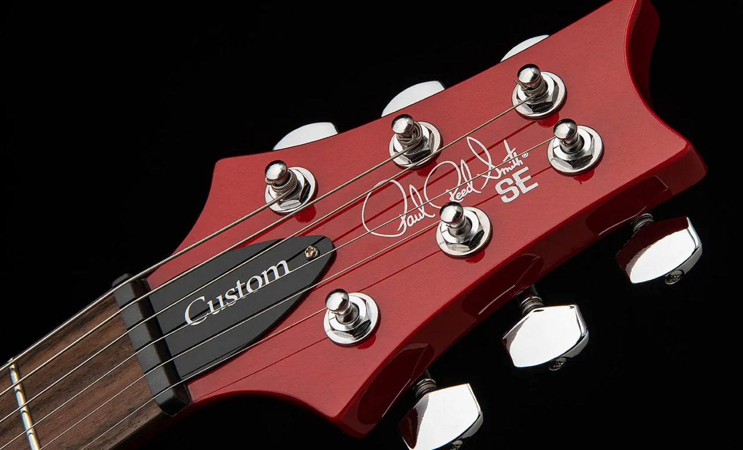 Prs Se Custom 24 2h 85/15s Trem Rw - Charcoal Cherry Burst - Guitarra eléctrica de doble corte. - Variation 4