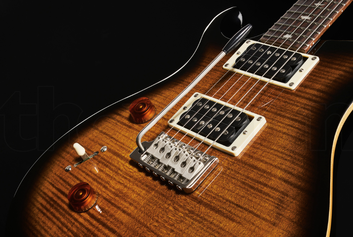 Prs Se Custom 24 Lh Gaucher 2h 85/15s Trem Rw - Black Gold Sunburst - Linkshandige elektrische gitaar - Variation 2