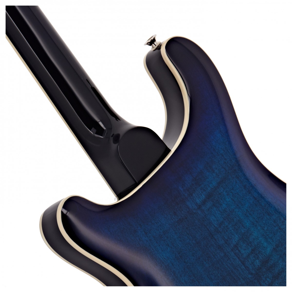 Prs Se Hollow Body Ii Hh Ht Eb - Faded Blue Burst - Semi hollow elektriche gitaar - Variation 5