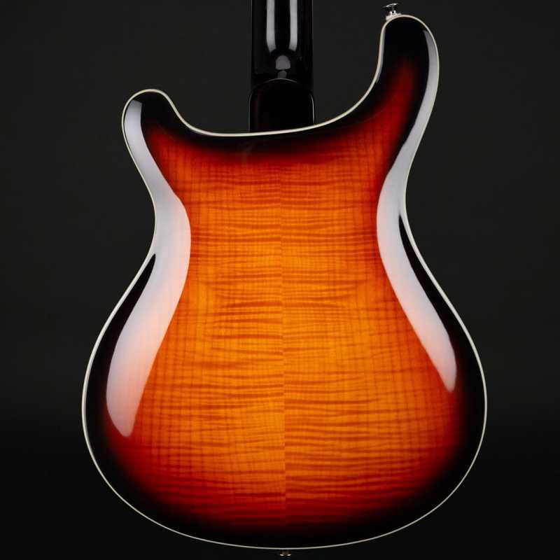 Prs Se Hollowbody Ii 2020 Hh Trem Eb +etui - Tri-color Sunburst - Semi hollow elektriche gitaar - Variation 2