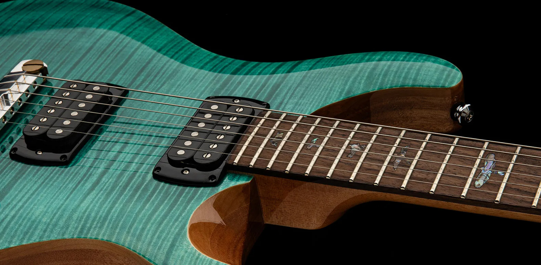 Prs Se Paul's Guitar 2h Ht Rw - Turquoise - Guitarra eléctrica de doble corte. - Variation 2