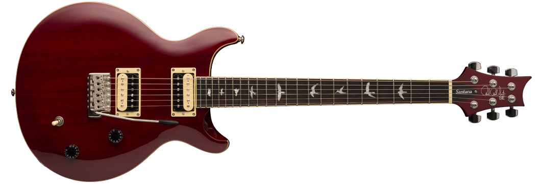 Prs Se Santana Standard 2018 Hh Trem Rw - Vintage Cherry - Guitarra eléctrica de doble corte. - Variation 7