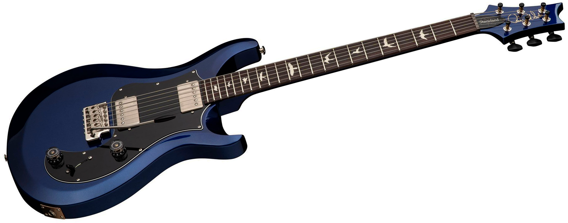 Prs Standard 22 S2 Usa 2h Trem Rw - Metallic Midnight - Double cut gitaar - Variation 2