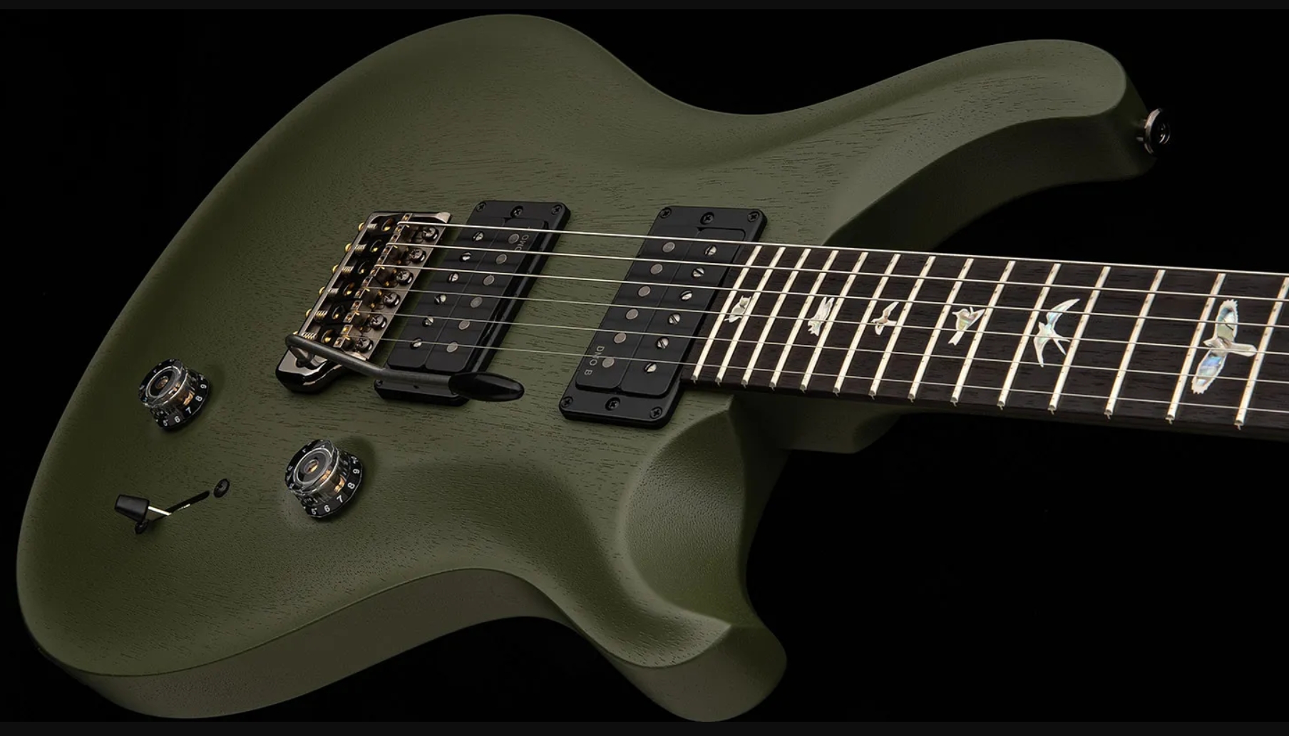 Prs Standard 24 S2 Usa 2h Dmo Trem Rw - Matcha Green Satin - Double cut gitaar - Variation 3