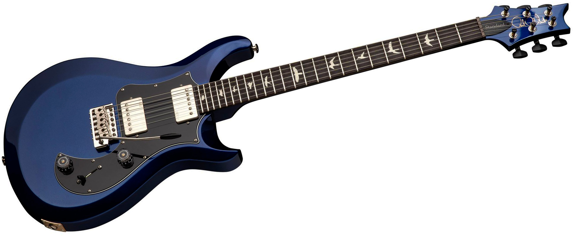 Prs Standard 24 S2 Usa 2h Trem Rw - Metallic Midnight Satin - Double cut gitaar - Variation 2