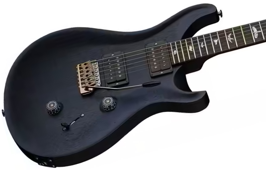 Prs Standard 24 Usa 2h Trem Rw - Pearl Black - Guitarra eléctrica de doble corte. - Variation 2