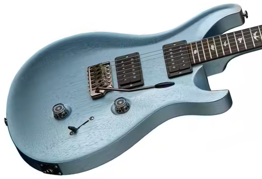 Prs Standard 24 Usa 2h Trem Rw - Satin Frost Blue Metallic - Guitarra eléctrica de doble corte. - Variation 2