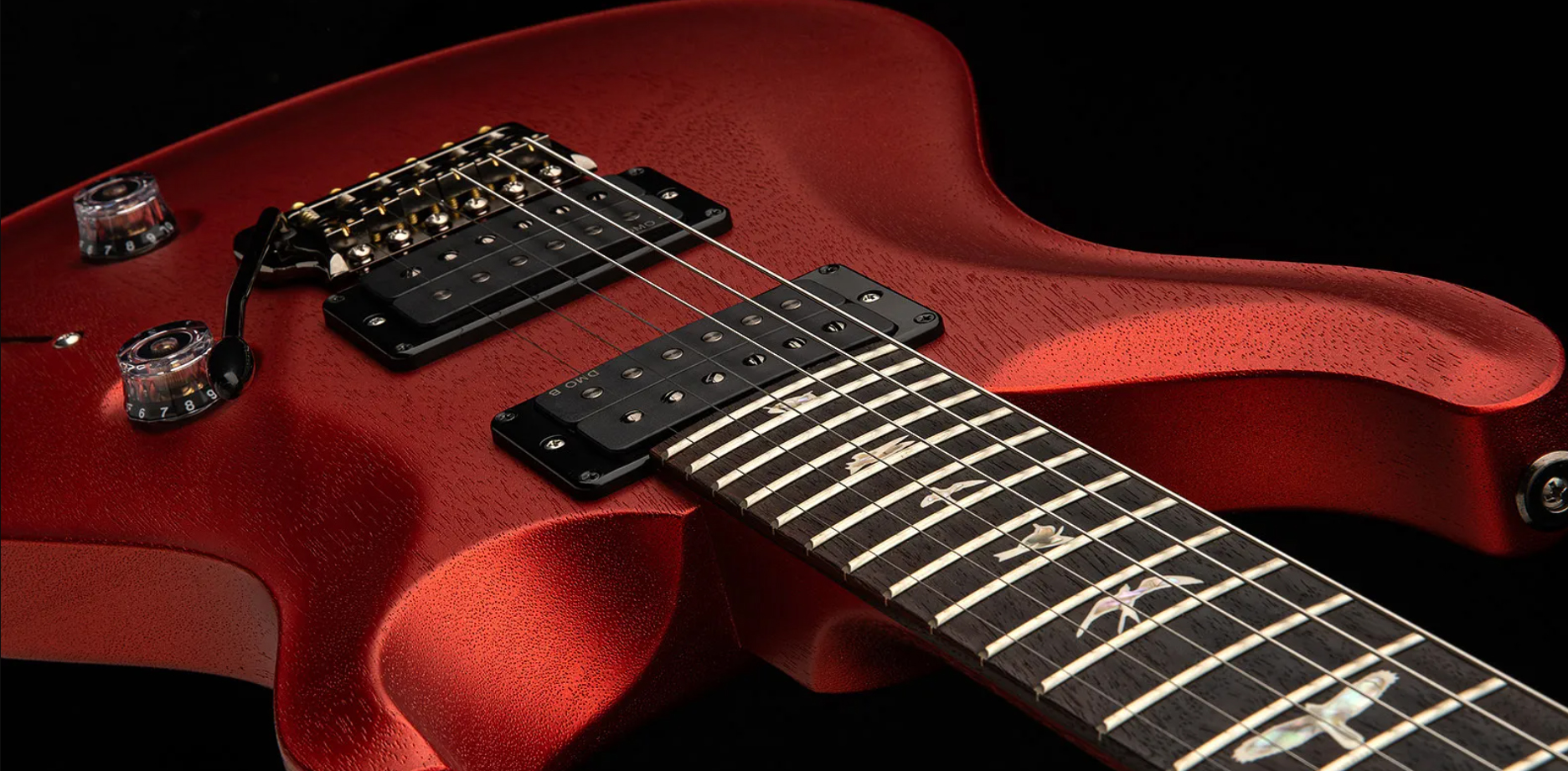 Prs Standard 24 Usa 2h Trem Rw - Satin Red Apple Metallic - Guitarra eléctrica de doble corte. - Variation 2