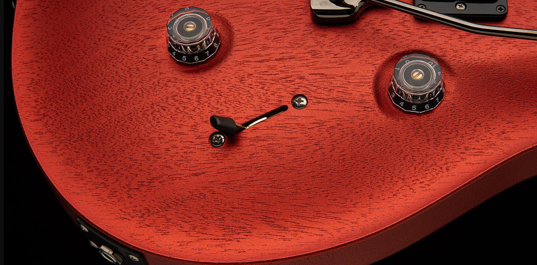 Prs Standard 24 Usa 2h Trem Rw - Satin Red Apple Metallic - Guitarra eléctrica de doble corte. - Variation 3