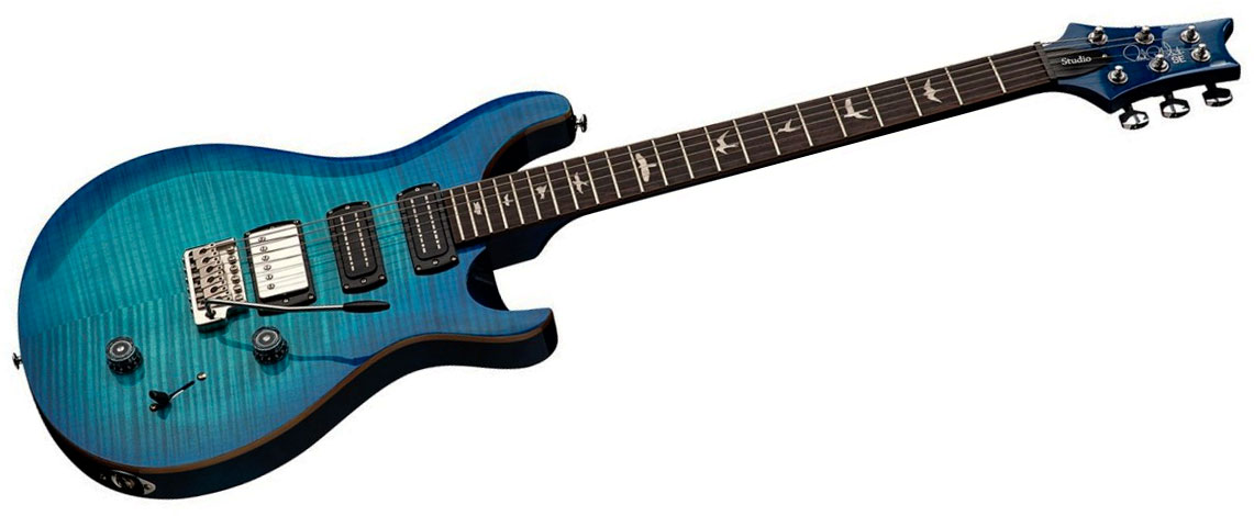 Prs Studio Se 1h 2mh Trem Rw - Lake Blue - Double cut gitaar - Variation 2