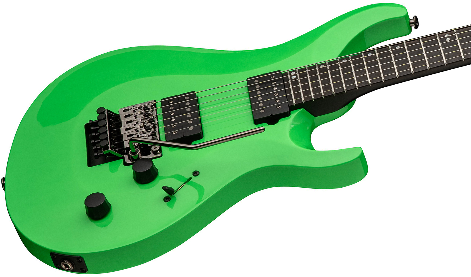 Prs Tekton Floyd Usa 2h Fr Eb - Neon Green - Double cut gitaar - Variation 2