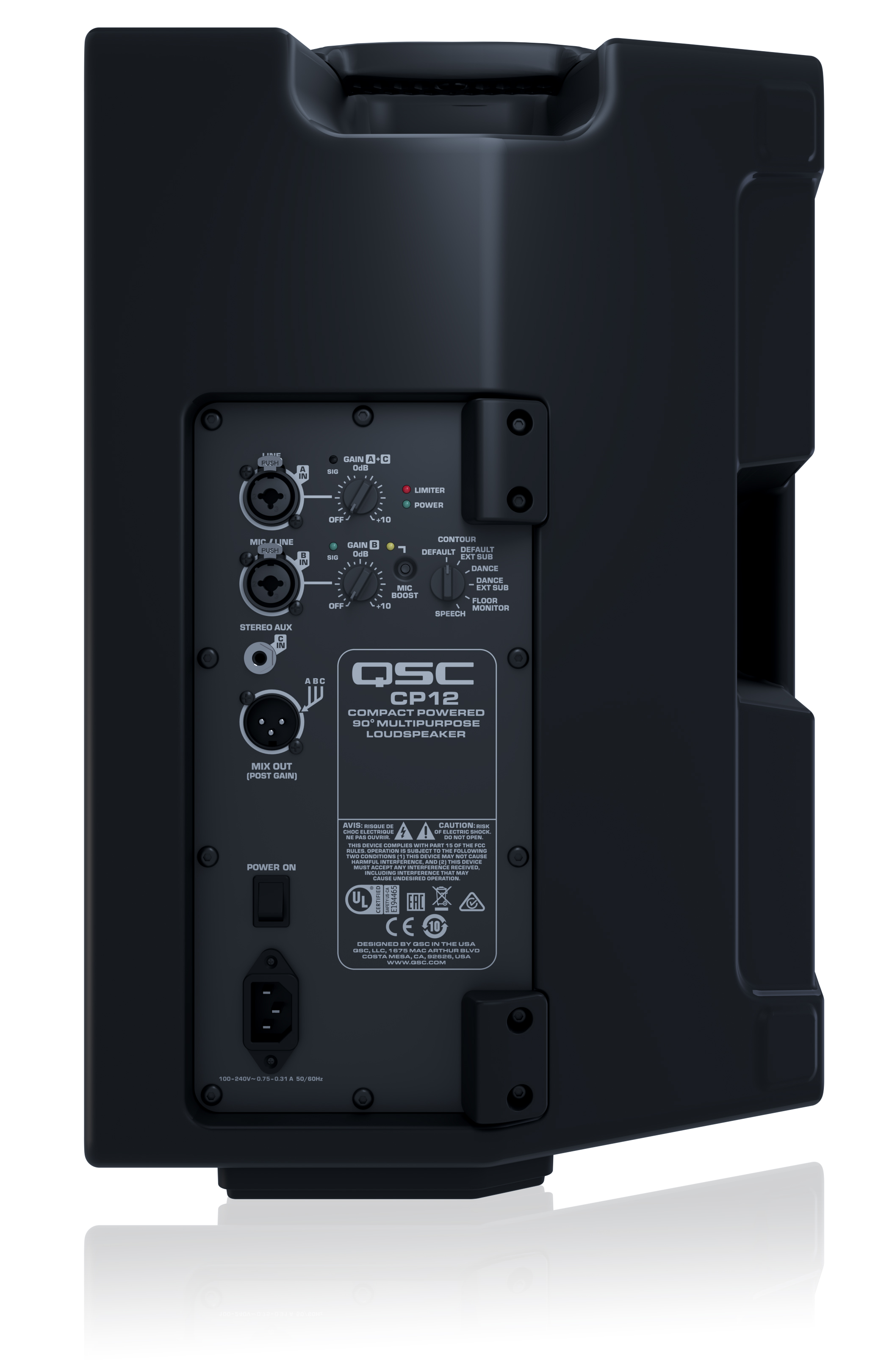 Qsc Cp12 - Actieve luidspreker - Variation 1