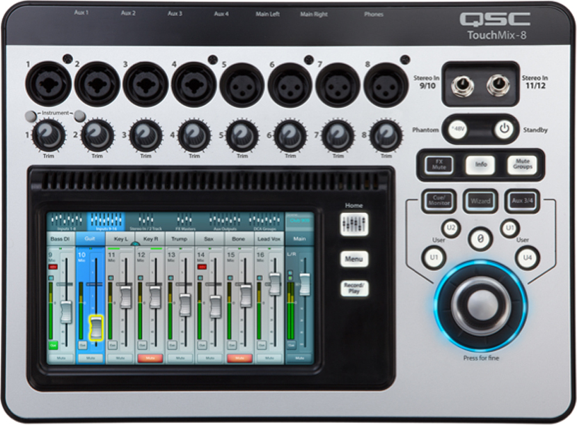 Qsc Touchmix 8 - Digitale mengtafel - Main picture