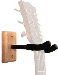 Wooden wall guitar stand