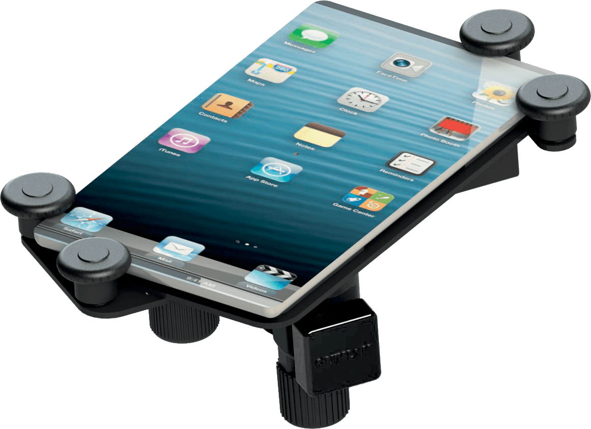 Quiklok Extension Support Tablette Pour Stand Clavier X - Noir - Smartphone & Tablet statief - Variation 1