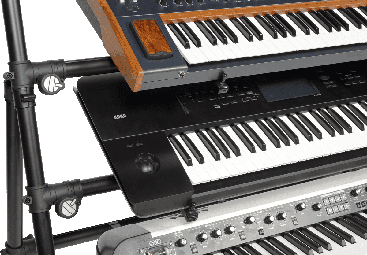 Quiklok Stand Claviers 4 Niveaux - Keyboardstandaard - Variation 4
