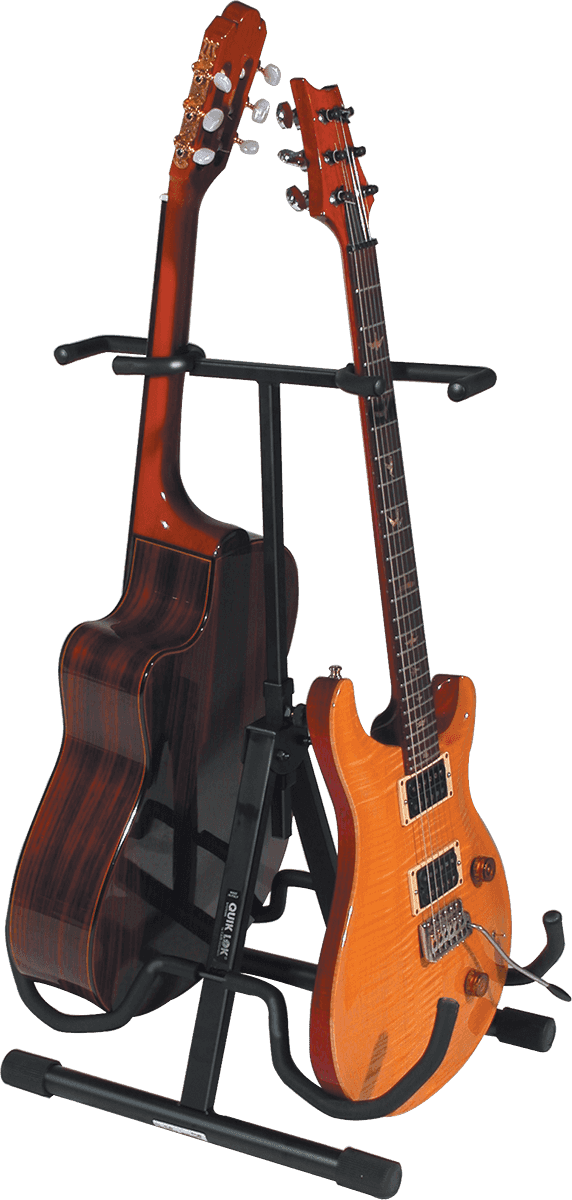Quiklok Stand Guitare Universel Double - Noir - Gitaarstandaard - Variation 1
