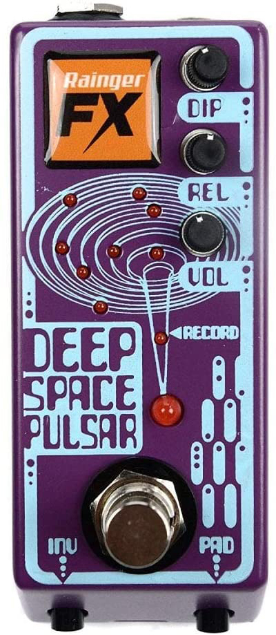 Rainger Fx Deep Space Pulsar With Igor And Mic - Reverb/delay/echo effect pedaal - Main picture