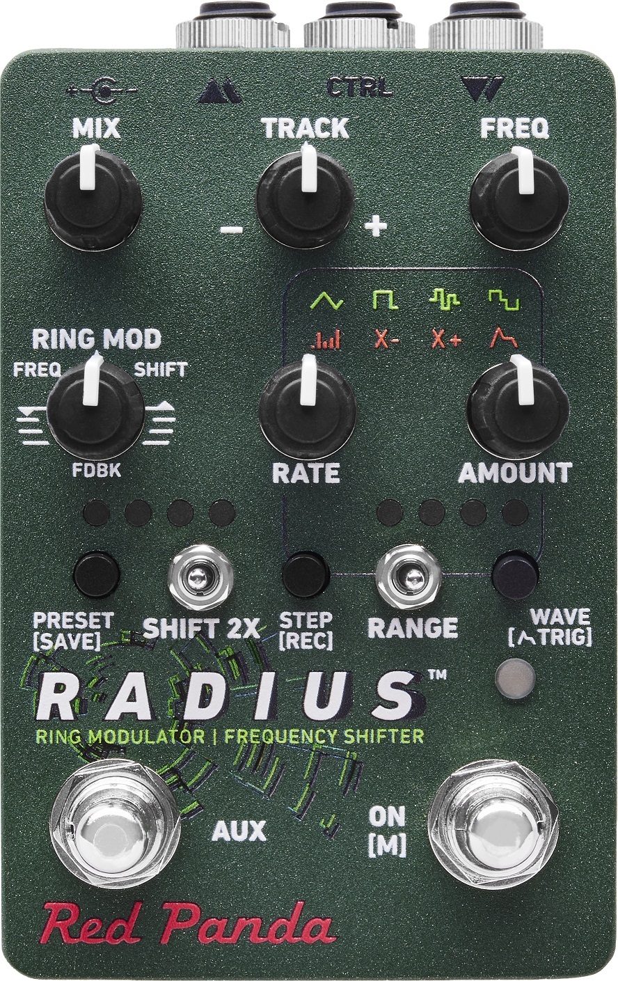 Red Panda Radius Ring Modulator - Modulation/chorus/flanger/phaser en tremolo effect pedaal - Main picture