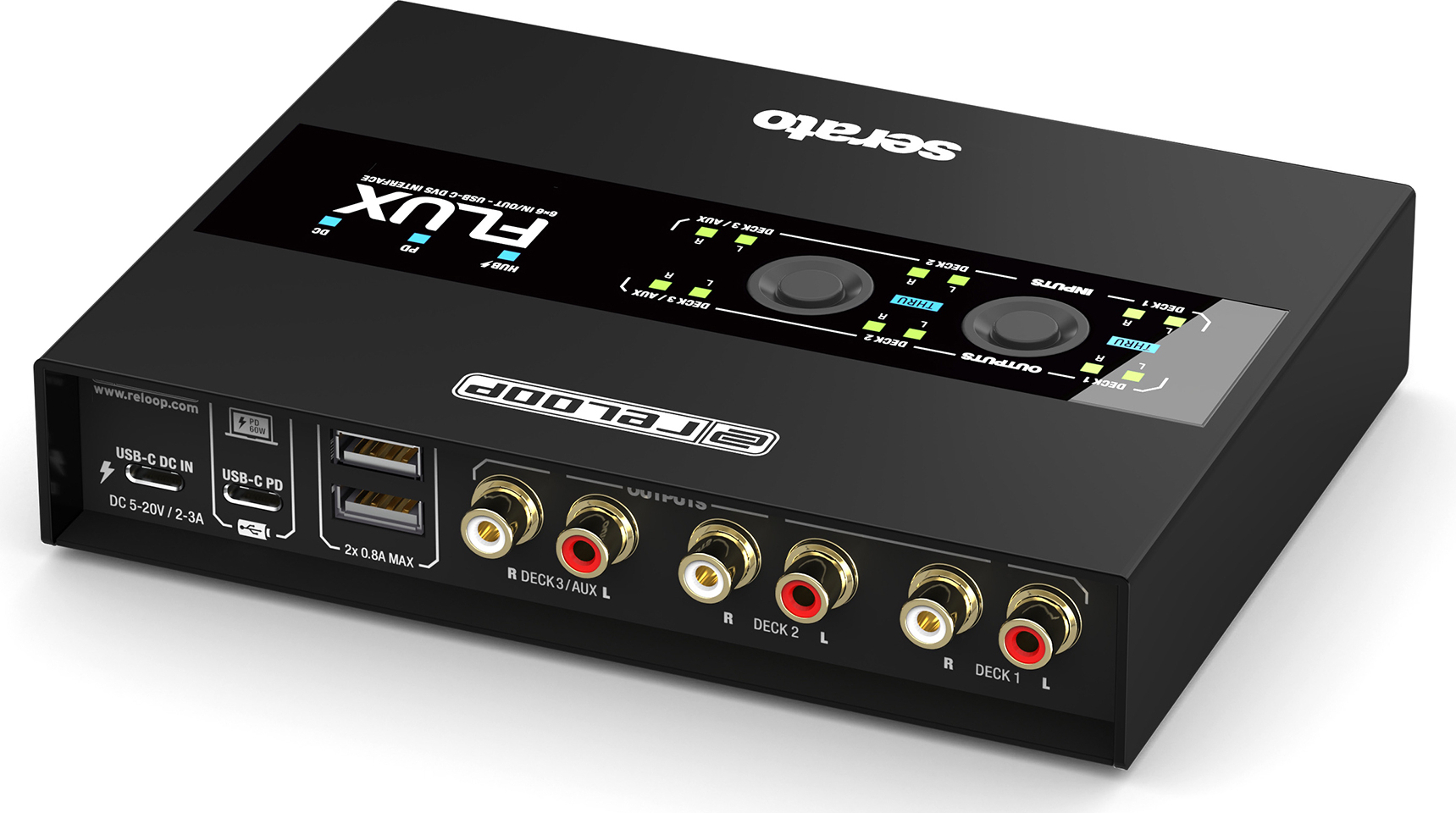 Reloop Flux - USB audio-interface - Main picture