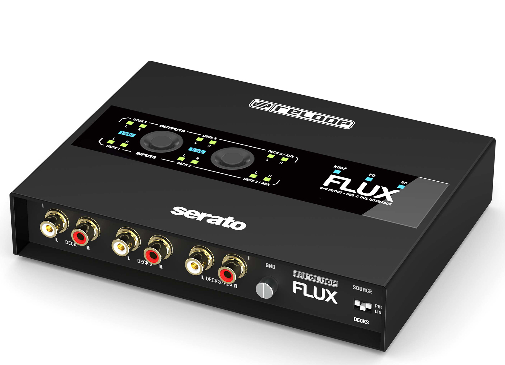 Reloop Flux - USB audio-interface - Variation 1