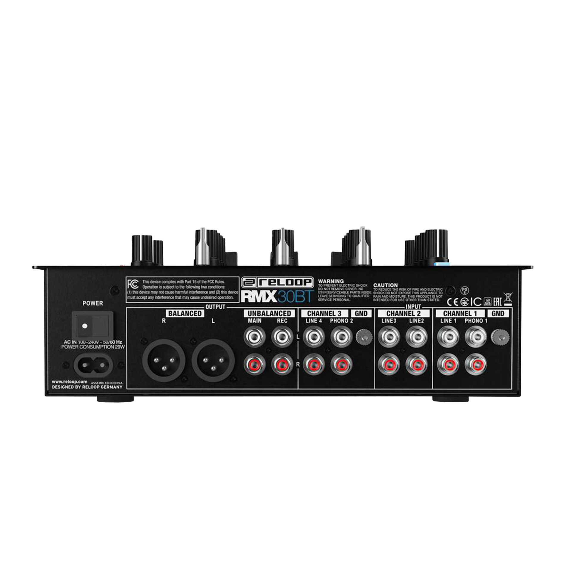 Reloop Rmx-30 Bt - Analoge Mengtafel - Variation 3