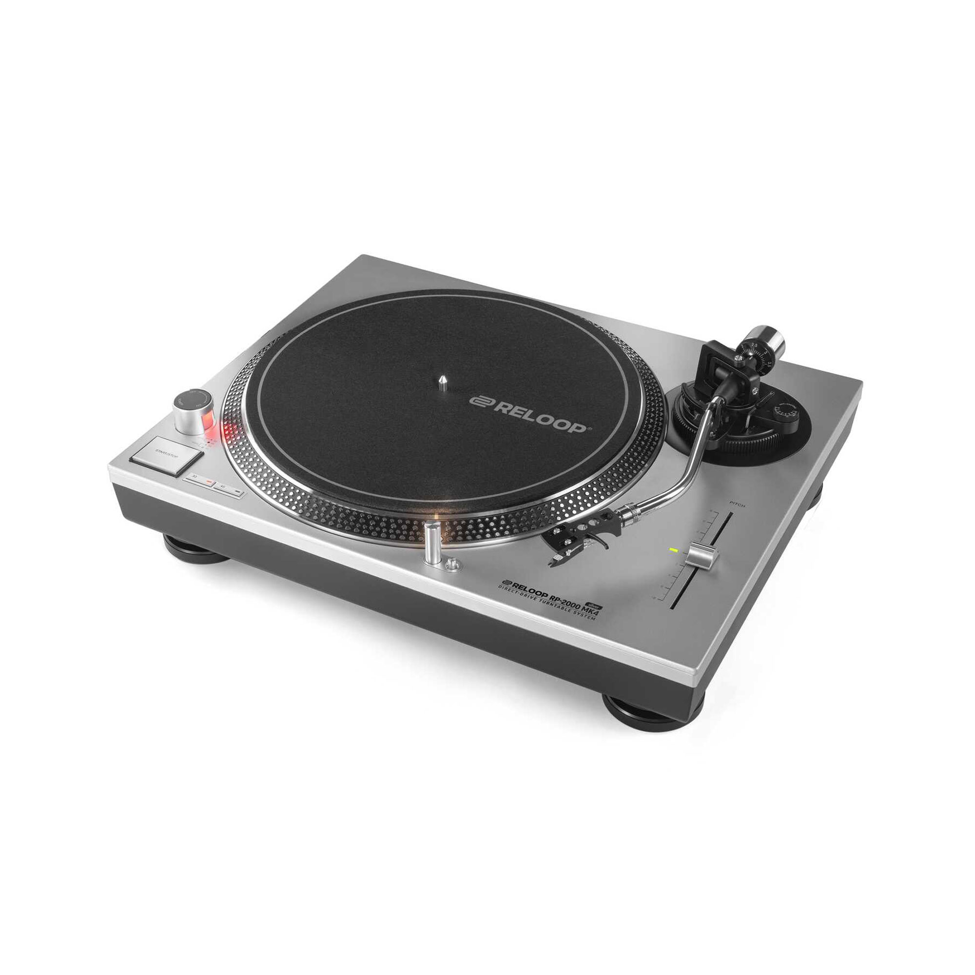 Reloop Rp-2000 Mk4 Silver - Vinyldraaitafel - Variation 3