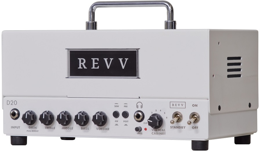 Revv D20 Head 20w White - Gitaarversterker top - Main picture