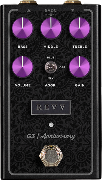 Revv G3 Anniversary - Overdrive/Distortion/fuzz effectpedaal - Main picture