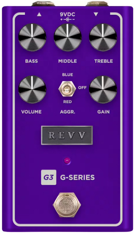 Revv G3 Distortion V2 - Overdrive/Distortion/fuzz effectpedaal - Main picture
