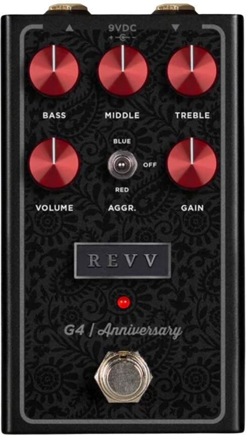 Revv G4 Anniversary Edition Distortion - Overdrive/Distortion/fuzz effectpedaal - Main picture