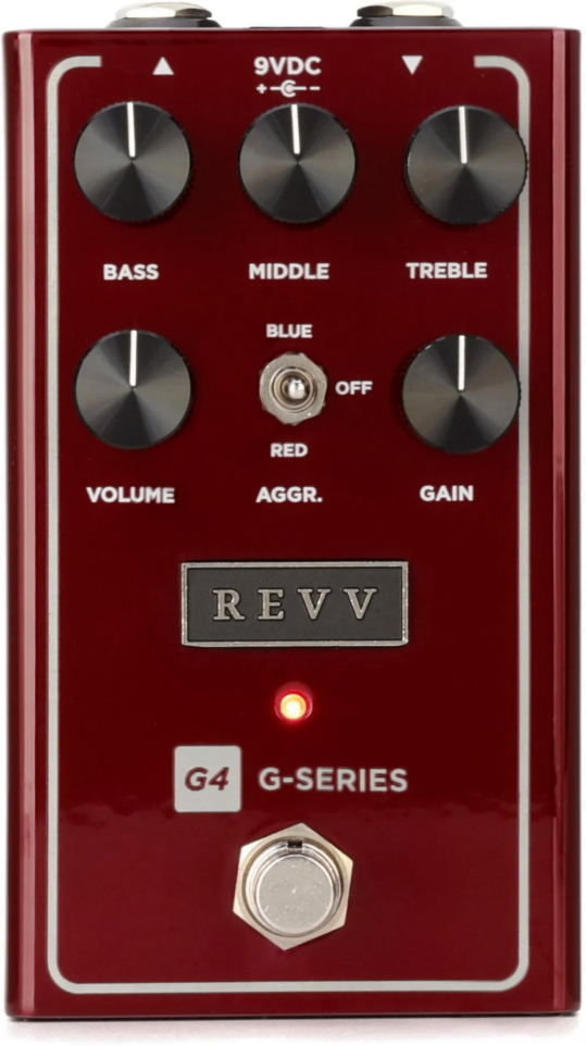 Revv G4 Distortion V2 - Overdrive/Distortion/fuzz effectpedaal - Main picture