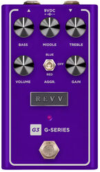 Overdrive/distortion/fuzz effectpedaal Revv G3 Distortion v2
