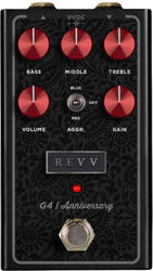 Overdrive/distortion/fuzz effectpedaal Revv G4 Anniversary Edition Distortion