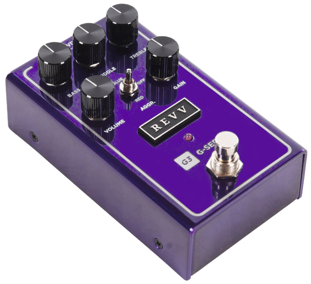 Revv G3 Distortion V2 - Overdrive/Distortion/fuzz effectpedaal - Variation 1