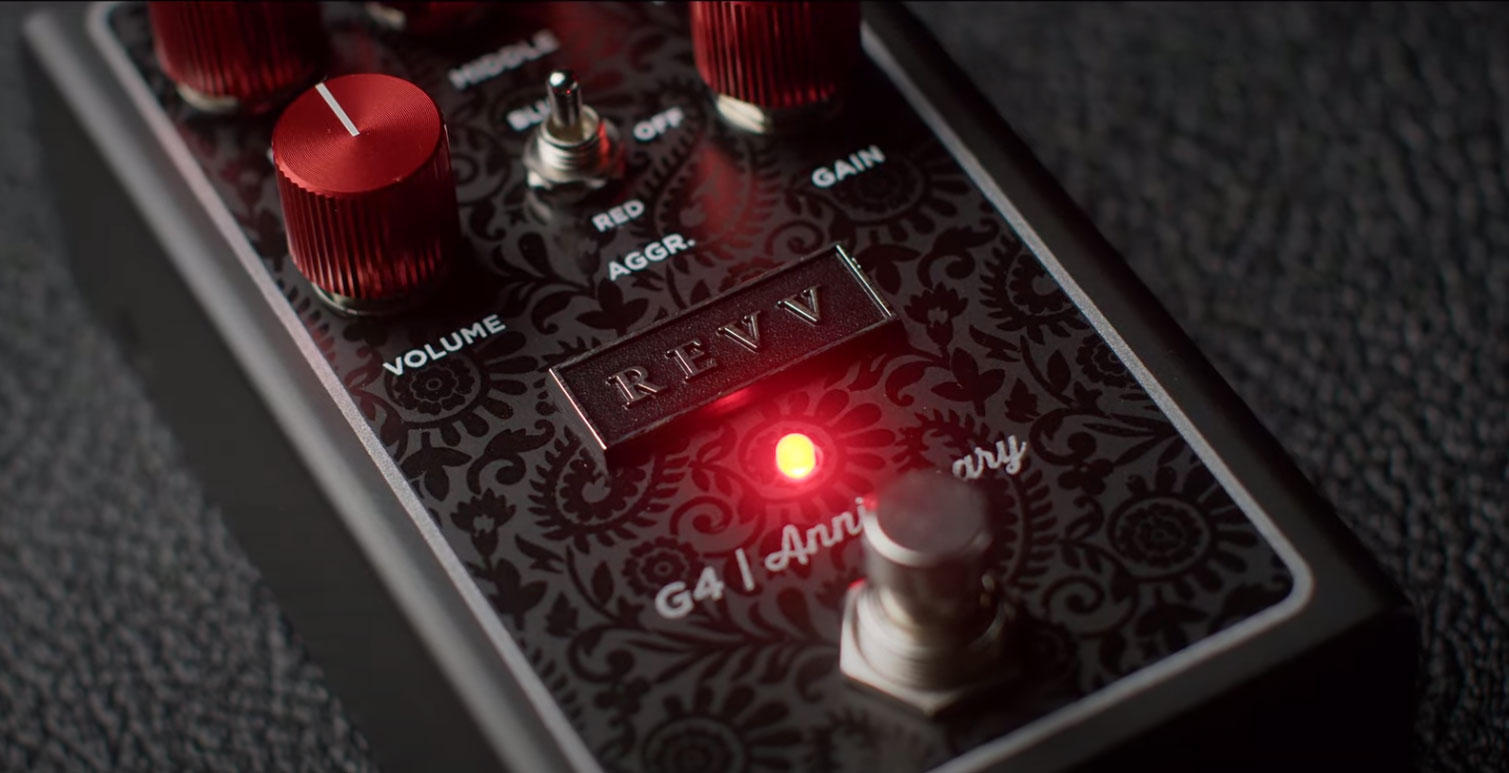 Revv G4 Anniversary Edition Distortion - Overdrive/Distortion/fuzz effectpedaal - Variation 2