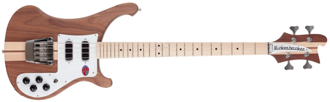 Rickenbacker 4030s Short Scale Bass Shsc Rw - Walnut - Solid body elektrische bas - Main picture