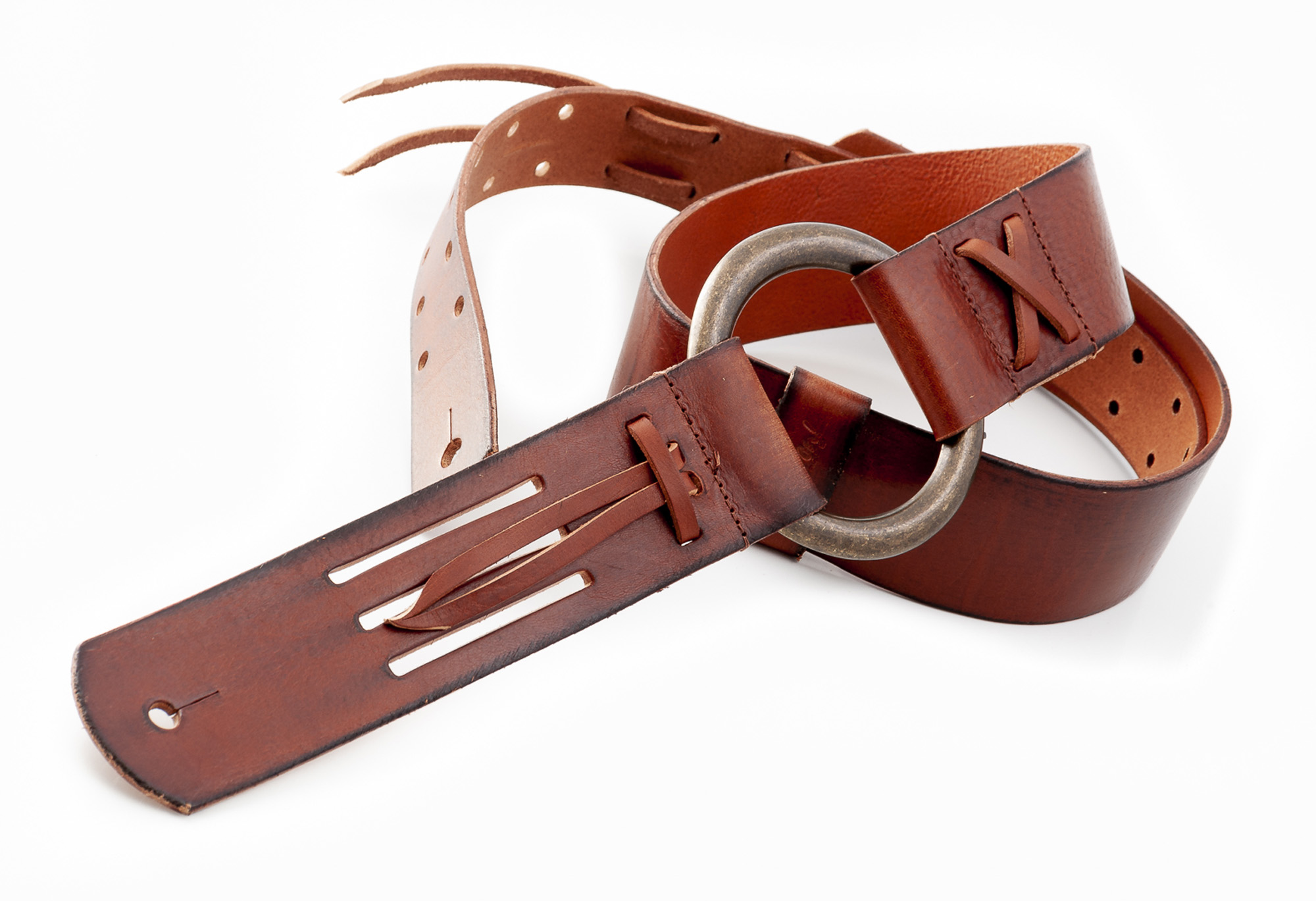 Righton Straps Courroie Cuir Legend Da Brun - Gitaarriem - Variation 1