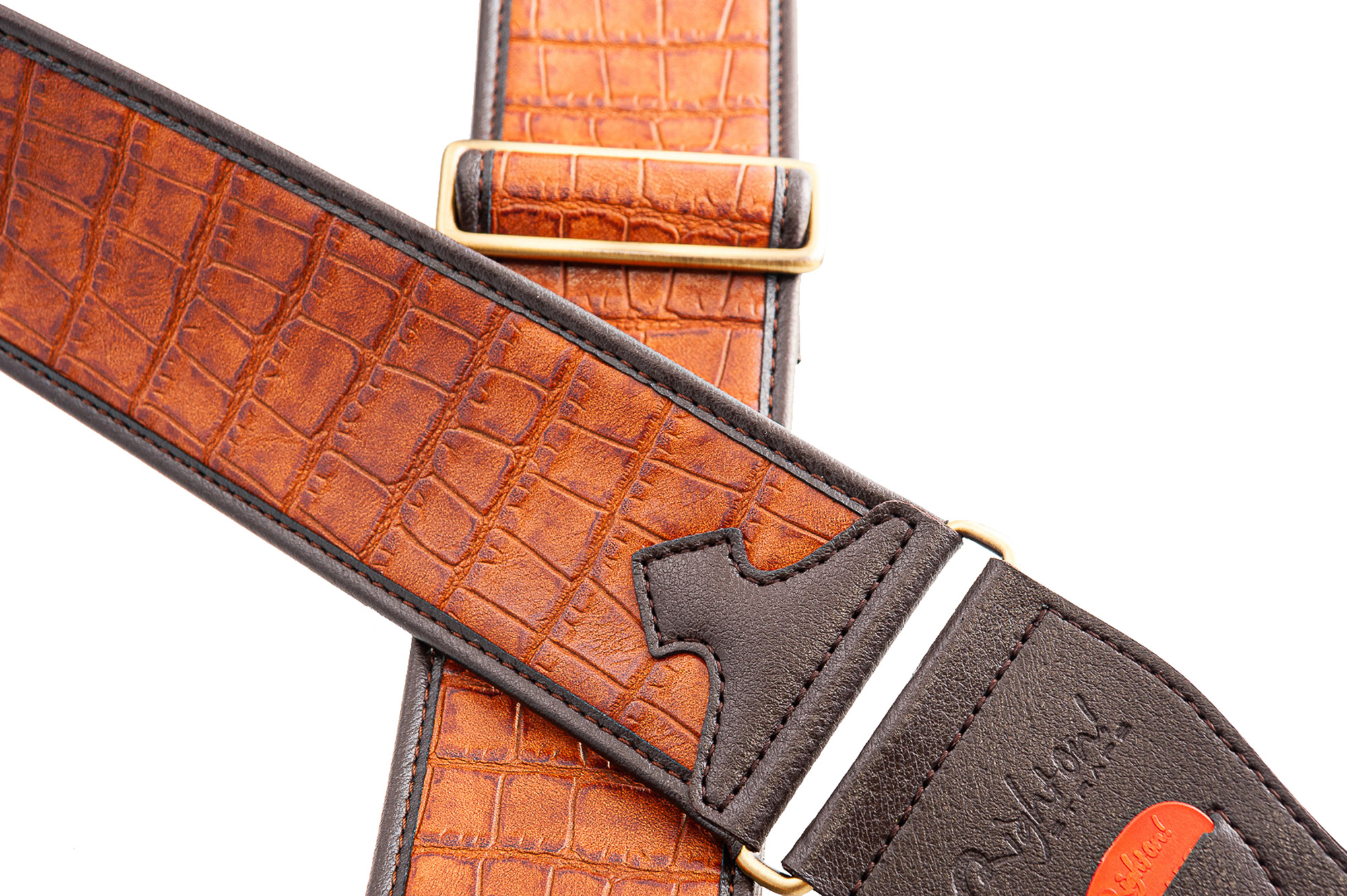 Righton Straps Courroie Vegan Righton Alligator Woody - Gitaarriem - Variation 1