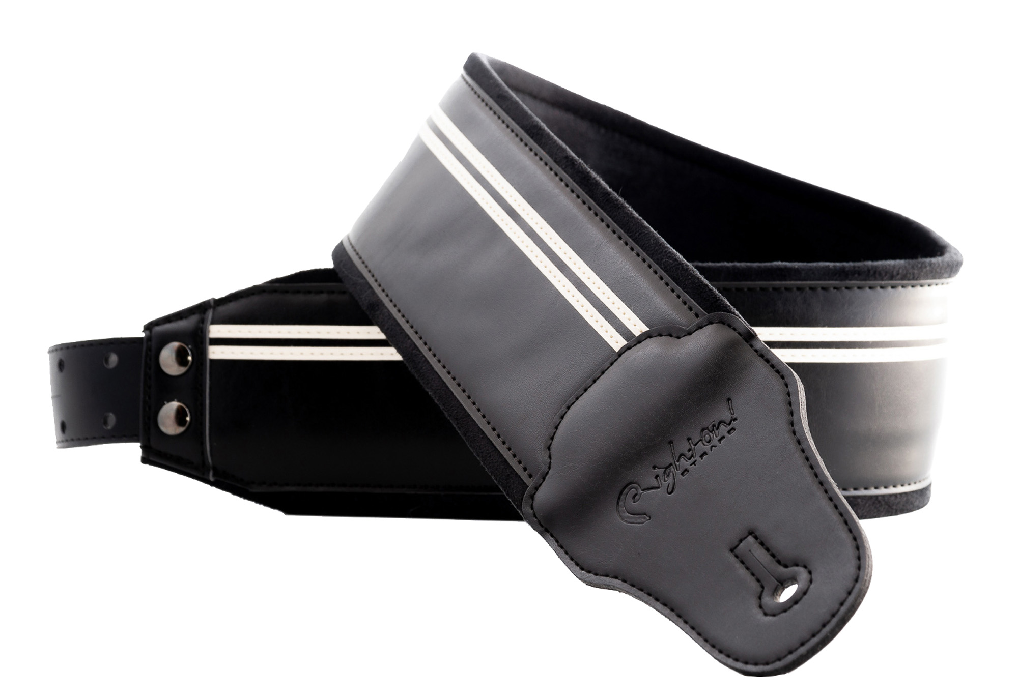 Righton Straps Courroie Vegan Righton B-race Noir - Gitaarriem - Variation 1